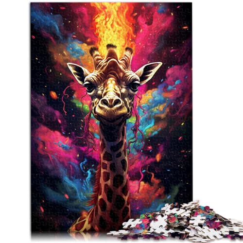 Puzzle für Erwachsene 1000 Teile Giraffe Familienunterhaltungsspielzeug 50 x 75 cm ganze Familie für Teenager ab 14 Jahren Puzzle für Erwachsene 1000 Teile Giraffe Familienunterhaltungsspielzeug 50 x 75 cm ganze Familie für Teenager ab 14 Jahren von DLBHSG
