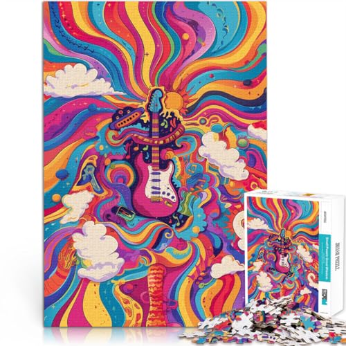 Puzzle für Erwachsene 1000 Teile Gitarren-Lernpuzzle 26x38cm Geschenke für Freunde und Familie für Teenager ab 14 Jahren Puzzle für Erwachsene 1000 Teile Gitarren-Lernpuzzle 26x38cm Geschenke für Freunde und Familie für Teenager ab 14 Jahren von DLBHSG