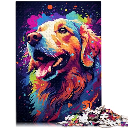 Puzzle für Erwachsene 1000 Teile Golden Retriever Denksportaufgabe 50 x 75 cm Lernspiel für Geburtstag Weihnachten Puzzle für Erwachsene 1000 Teile Golden Retriever Denksportaufgabe 50 x 75 cm Lernspiel für Geburtstag Weihnachten von DLBHSG