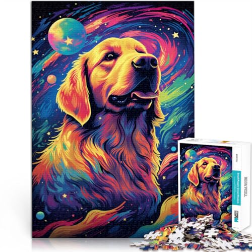 Puzzle für Erwachsene 1000 Teile Golden Retriever-Quizspiel 26 x 38 cm anspruchsvolles Spiel und Familienspiel für Teenager ab 14 Jahren Puzzle für Erwachsene 1000 Teile Golden Retriever-Quizspiel 26 x 38 cm anspruchsvolles Spiel und Familienspiel für Teenager ab 14 Jahren von DLBHSG