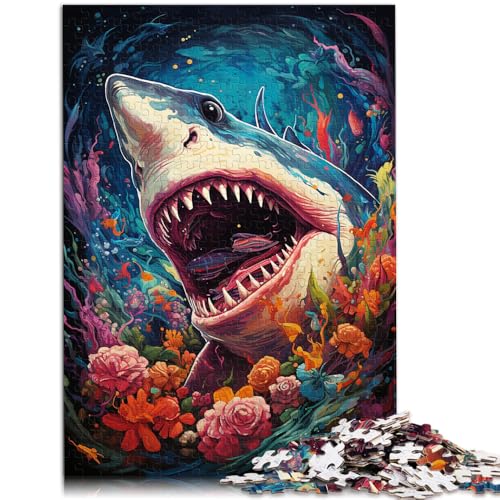 Puzzle für Erwachsene 1000 Teile Hai-Mythologie Spielzeug Denkspiel 26 x 38 cm anspruchsvolles Spiel und Familienspiel für Teenager ab 14 Jahren Puzzle für Erwachsene 1000 Teile Hai-Mythologie Spielzeug Denkspiel 26 x 38 cm anspruchsvolles Spiel und Familienspiel für Teenager ab 14 Jahren von DLBHSG