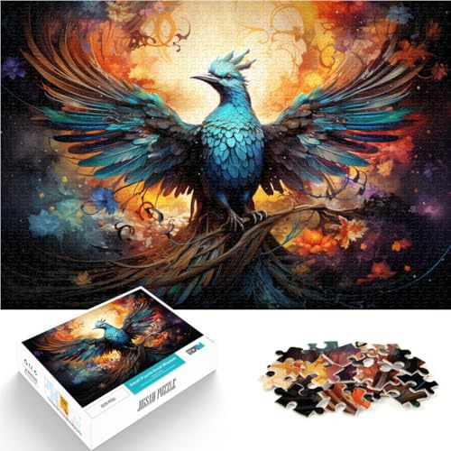 Puzzle für Erwachsene 1000 Teile Heilige Vögel Spielzeug Denkspiel 50 x 75 cm Stressabbau schwierige Herausforderung für Teenager ab 14 Jahren von DLBHSG