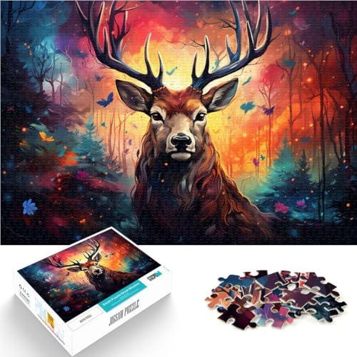 Puzzle für Erwachsene 1000 Teile Hirsch Das Puzzle 50x75cm eignet ganze Familie für Teenager ab 14 Jahren Puzzle für Erwachsene 1000 Teile Hirsch Das Puzzle 50x75cm eignet ganze Familie für Teenager ab 14 Jahren von DLBHSG