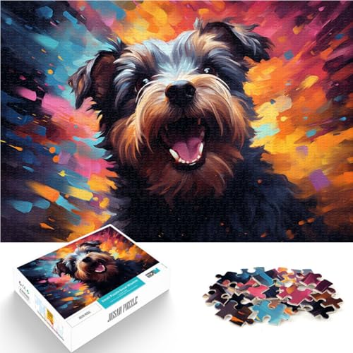 Puzzle für Erwachsene 1000 Teile Hund Tier Familienunterhaltungsspielzeug 26x38cm Geschenke für Freunde und Familie für 14-Jährige Puzzle für Erwachsene 1000 Teile Hund Tier Familienunterhaltungsspielzeug 26x38cm Geschenke für Freunde und Familie für 14-Jährige von DLBHSG