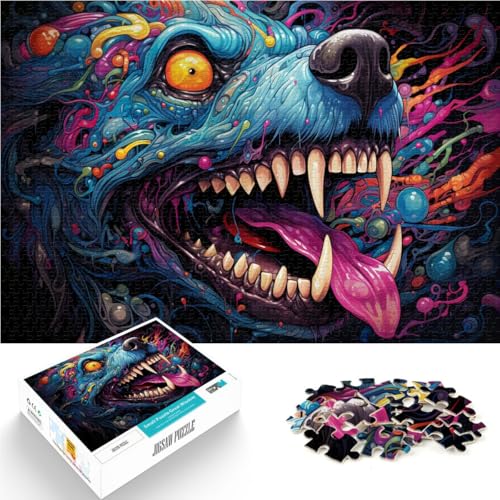 Puzzle für Erwachsene 1000 Teile Hunde-Lernspielzeug 50 x 75 cm einzigartige Geburtstags- und Geschenkideen für Teenager ab 14 Jahren von DLBHSG