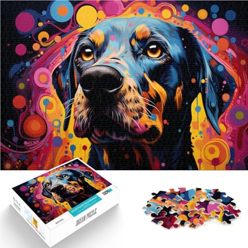 Puzzle für Erwachsene 1000 Teile Hundespiel Spielzeug für die Familie Geschenk 50 x 75 cm Stressabbau Urlaub zu Hause Zeitvertreib für 14-Jährige Puzzle für Erwachsene 1000 Teile Hundespiel Spielzeug für die Familie Geschenk 50 x 75 cm Stressabbau Urlaub zu Hause Zeitvertreib für 14-Jährige von DLBHSG