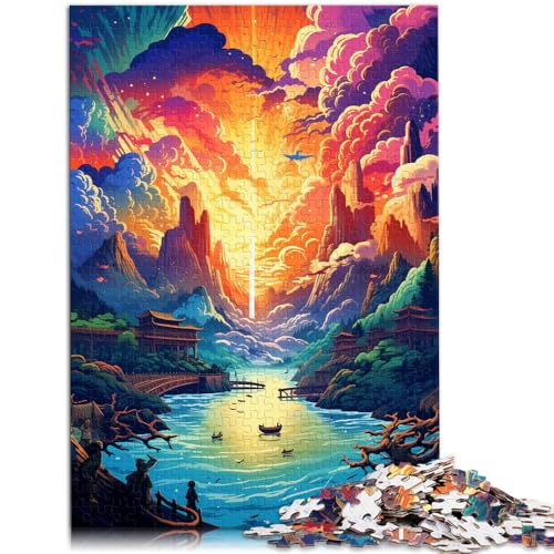 Puzzle für Erwachsene 1000 Teile Jangtse-Fluss anspruchsvolles Spielspielzeug 50 x 75 cm anspruchsvolles Spiel und Familienspiel für 14-Jährige Puzzle für Erwachsene 1000 Teile Jangtse-Fluss anspruchsvolles Spielspielzeug 50 x 75 cm anspruchsvolles Spiel und Familienspiel für 14-Jährige von DLBHSG