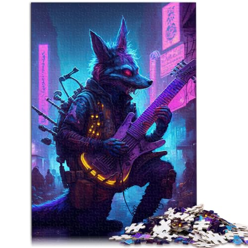Puzzle für Erwachsene 1000 Teile Kaninchen-Gitarre Tier-Puzzle für Lernspiele Herausforderungsspielzeug 26 x 38 cm geeignet als Schreibtischdekoration Puzzle für Erwachsene 1000 Teile Kaninchen-Gitarre Tier-Puzzle für Lernspiele Herausforderungsspielzeug 26 x 38 cm geeignet als Schreibtischdekoration von DLBHSG