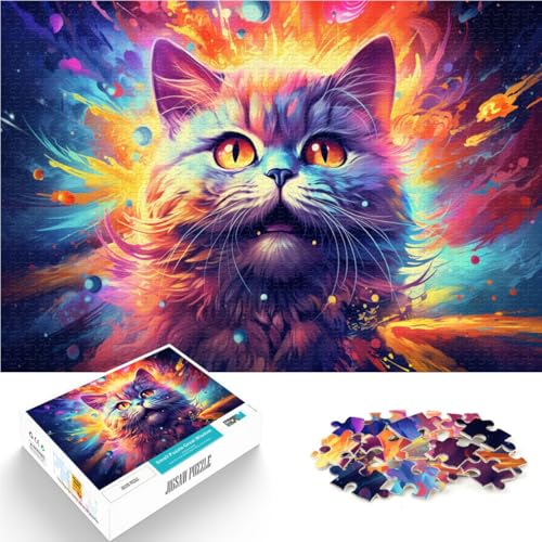 Puzzle für Erwachsene 1000 Teile Katzen-Quizspiel 50 x 75 cm lustige Aktivitäten für zu Hause Geburtstagsgeschenk Reisegeschenk für Teenager ab 14 Jahren Puzzle für Erwachsene 1000 Teile Katzen-Quizspiel 50 x 75 cm lustige Aktivitäten für zu Hause Geburtstagsgeschenk Reisegeschenk für Teenager ab 14 Jahren von DLBHSG