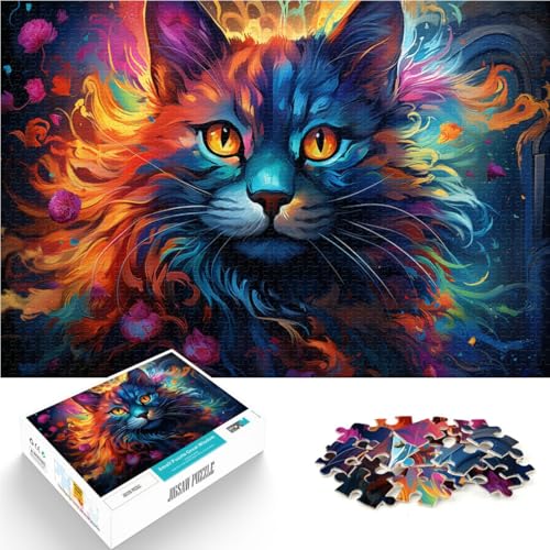 Puzzle für Erwachsene 1000 Teile Katzenspielzeug Denkspiel 26 x 38 cm ganze Familie ab 14 Jahren Puzzle für Erwachsene 1000 Teile Katzenspielzeug Denkspiel 26 x 38 cm ganze Familie ab 14 Jahren von DLBHSG
