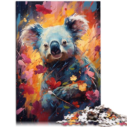 Puzzle für Erwachsene 1000 Teile Koala-Lernpuzzle 50 x 75 cm ganze Familie von DLBHSG