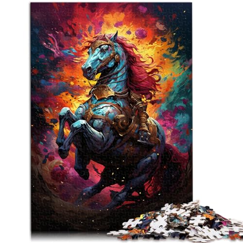 Puzzle für Erwachsene 1000 Teile Kriegspferd Denkspiel 26 x 38 cm Familienspiel Stressabbau schwierige Herausforderung für 14-Jährige Puzzle für Erwachsene 1000 Teile Kriegspferd Denkspiel 26 x 38 cm Familienspiel Stressabbau schwierige Herausforderung für 14-Jährige von DLBHSG