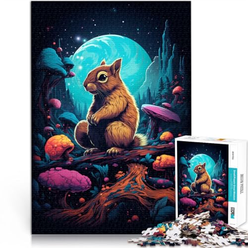 Puzzle für Erwachsene 1000 Teile Kunst-Eichhörnchen Denksportaufgabe 50 x 75 cm anspruchsvolles Spiel und Familienspiel für Kinder ab 14 Jahren Puzzle für Erwachsene 1000 Teile Kunst-Eichhörnchen Denksportaufgabe 50 x 75 cm anspruchsvolles Spiel und Familienspiel für Kinder ab 14 Jahren von DLBHSG