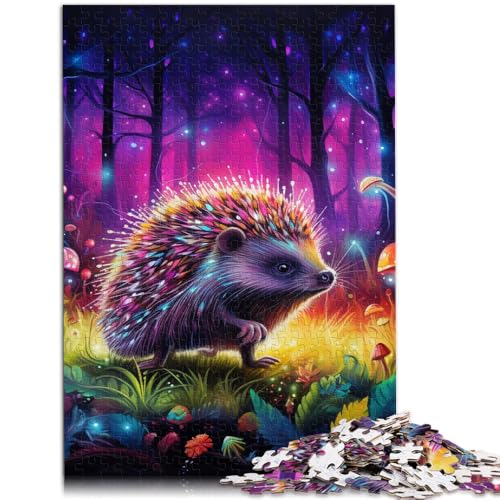Puzzle für Erwachsene 1000 Teile Kunst-Igel Denksportaufgabe 50 x 75 cm tolles Geschenk für die ganze Familie für Teenager ab 14 Jahren Puzzle für Erwachsene 1000 Teile Kunst-Igel Denksportaufgabe 50 x 75 cm tolles Geschenk für die ganze Familie für Teenager ab 14 Jahren von DLBHSG
