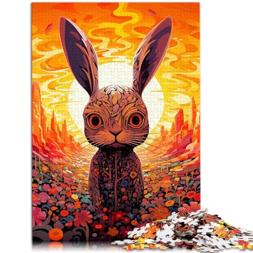 Puzzle für Erwachsene 1000 Teile Kunst Kaninchen Lernspielzeug Familienspiele 50 x 75 cm geeignet als Schreibtischdekoration Puzzle für Erwachsene 1000 Teile Kunst Kaninchen Lernspielzeug Familienspiele 50 x 75 cm geeignet als Schreibtischdekoration von DLBHSG
