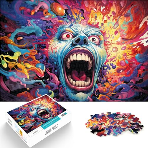 Puzzle für Erwachsene 1000 Teile Kunst Lernspielzeug 50 x 75 cm ganze Familie für Teenager ab 14 Jahren von DLBHSG