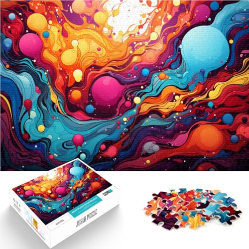 Puzzle für Erwachsene 1000 Teile Kunst-Quizspiel 26 x 38 cm Familienspiel zum Stressabbau schwierige Herausforderung für Teenager ab 14 Jahren von DLBHSG
