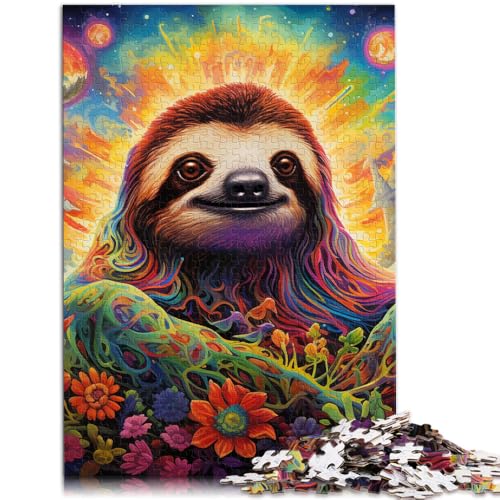 Puzzle für Erwachsene 1000 Teile Kunst Tierfaultier Lernspiele Heimdekoration Puzzle 26 x 38 cm Künstlersammlung bildende Kunst von DLBHSG