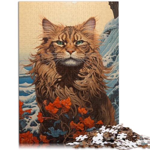 Puzzle für Erwachsene 1000 Teile Kunstkatze Lernspielzeug Familienspiele 26 x 38 cm einzigartige Heimdekoration und Geschenke für Teenager ab 14 Jahren Puzzle für Erwachsene 1000 Teile Kunstkatze Lernspielzeug Familienspiele 26 x 38 cm einzigartige Heimdekoration und Geschenke für Teenager ab 14 Jahren von DLBHSG