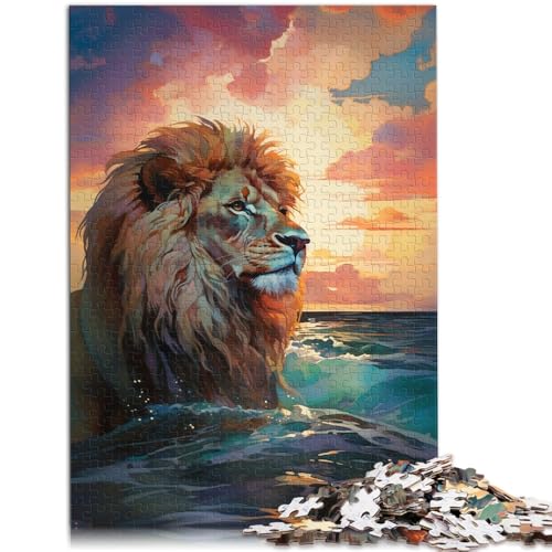 Puzzle für Erwachsene 1000 Teile Kunstlöwe Quizspiel 26 x 38 cm Spaß für Zuhause Geburtstagsgeschenk Reisegeschenk für Teenager ab 14 Jahren Puzzle für Erwachsene 1000 Teile Kunstlöwe Quizspiel 26 x 38 cm Spaß für Zuhause Geburtstagsgeschenk Reisegeschenk für Teenager ab 14 Jahren von DLBHSG