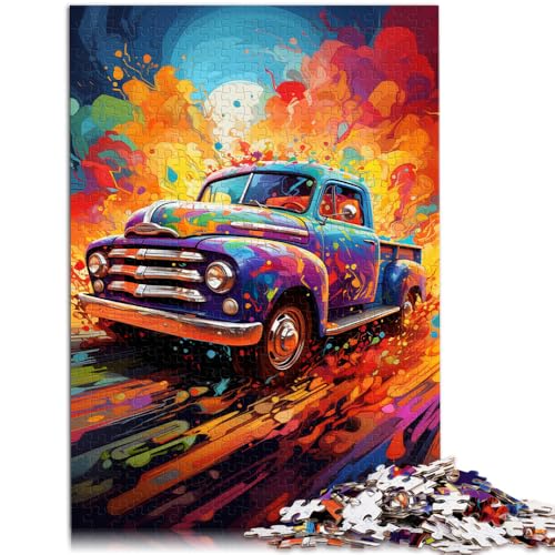 Puzzle für Erwachsene 1000 Teile LKW Relax Games 50x75cm ganze Familie für Teenager ab 14 Jahren von DLBHSG