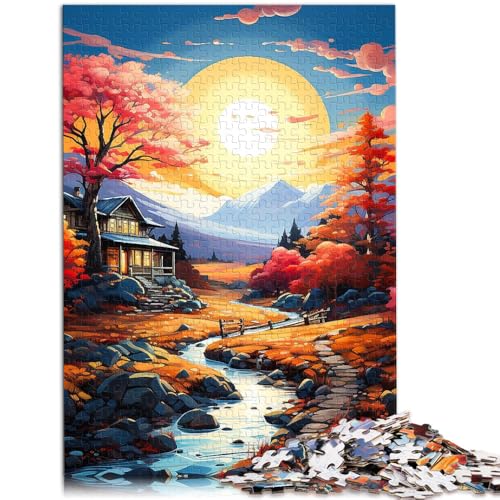 Puzzle für Erwachsene 1000 Teile Landhausspielzeug Lernspiele Stressabbau 50 x 75 cm einzigartige Heimdekoration und Geschenke Puzzle für Erwachsene 1000 Teile Landhausspielzeug Lernspiele Stressabbau 50 x 75 cm einzigartige Heimdekoration und Geschenke von DLBHSG