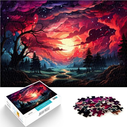 Puzzle für Erwachsene 1000 Teile Landschaft Lernspiele Heimdekoration Puzzle 50x75cm Einzigartige Geburtstage und Geschenke von DLBHSG