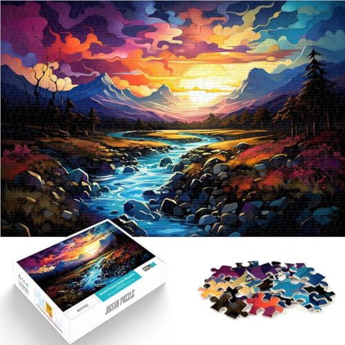Puzzle für Erwachsene 1000 Teile Landschaft Lernspiele Heimdekoration Puzzle 50x75cm ganze Familie Puzzle für Erwachsene 1000 Teile Landschaft Lernspiele Heimdekoration Puzzle 50x75cm ganze Familie von DLBHSG