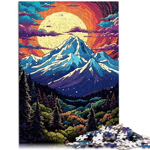Puzzle für Erwachsene 1000 Teile Landschaft Spielzeug Lernspiele Stressabbau 26x38cm Stressabbau Staycation Zeit totschlagen von DLBHSG