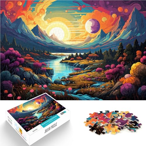 Puzzle für Erwachsene 1000 Teile Landschaftsspielzeug Denkspiel 50 x 75 cm ganze Familie ab 14 Jahren Puzzle für Erwachsene 1000 Teile Landschaftsspielzeug Denkspiel 50 x 75 cm ganze Familie ab 14 Jahren von DLBHSG