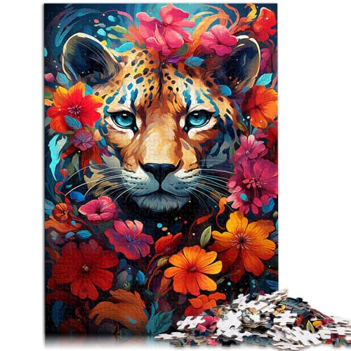 Puzzle für Erwachsene 1000 Teile Leoparden-Puzzle für Lernspiel-Herausforderungsspielzeug 50x75cm Lernspiel für Geburtstag Weihnachten von DLBHSG