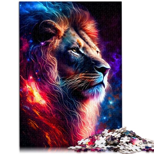 Puzzle für Erwachsene 1000 Teile Löwe Lernspiele Heimdekoration Puzzle 26x38cm Geburtstagsgeschenk Geschenke Wandkunst von DLBHSG