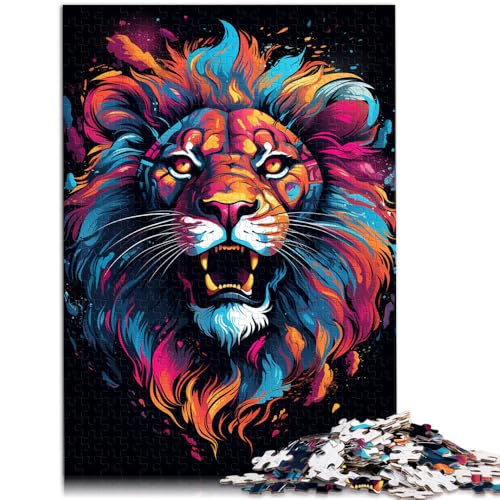 Puzzle für Erwachsene 1000 Teile Löwe Lernspielzeug 50x75cm Lernspiel für Geburtstag Weihnachten für Teenager ab 14 Jahren Puzzle für Erwachsene 1000 Teile Löwe Lernspielzeug 50x75cm Lernspiel für Geburtstag Weihnachten für Teenager ab 14 Jahren von DLBHSG