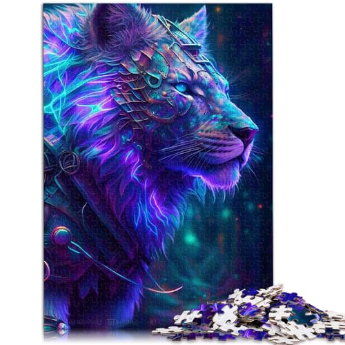 Puzzle für Erwachsene 1000 Teile Löwen-Wölfe Spielzeug Denkspiel 50 x 75 cm ganze Familie für 14-Jährige Puzzle für Erwachsene 1000 Teile Löwen-Wölfe Spielzeug Denkspiel 50 x 75 cm ganze Familie für 14-Jährige von DLBHSG