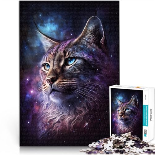 Puzzle für Erwachsene 1000 Teile Luchs-Galaxie Lernspielzeug 26 x 38 cm tolles Geschenk für die ganze Familie ab 14 Jahren Puzzle für Erwachsene 1000 Teile Luchs-Galaxie Lernspielzeug 26 x 38 cm tolles Geschenk für die ganze Familie ab 14 Jahren von DLBHSG