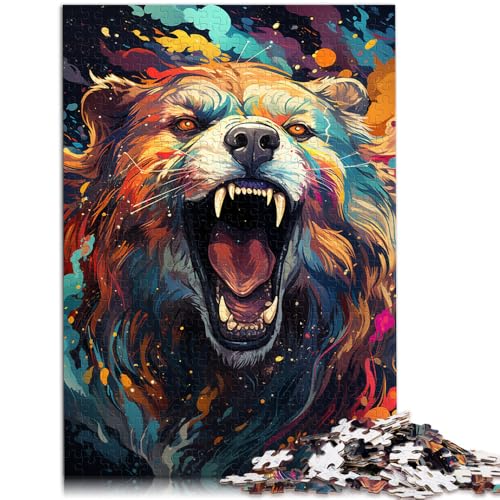 Puzzle für Erwachsene 1000 Teile Malen Bär Quizspiel 50 x 75 cm Familienspiel zum Stressabbau schwierige Herausforderung für Teenager ab 14 Jahren Puzzle für Erwachsene 1000 Teile Malen Bär Quizspiel 50 x 75 cm Familienspiel zum Stressabbau schwierige Herausforderung für Teenager ab 14 Jahren von DLBHSG