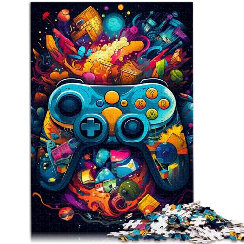 Puzzle für Erwachsene 1000 Teile Malen Farb-Gamepad Spiel Spielzeug 50x75cm Lernspiel für Geburtstag Weihnachten Puzzle für Erwachsene 1000 Teile Malen Farb-Gamepad Spiel Spielzeug 50x75cm Lernspiel für Geburtstag Weihnachten von DLBHSG