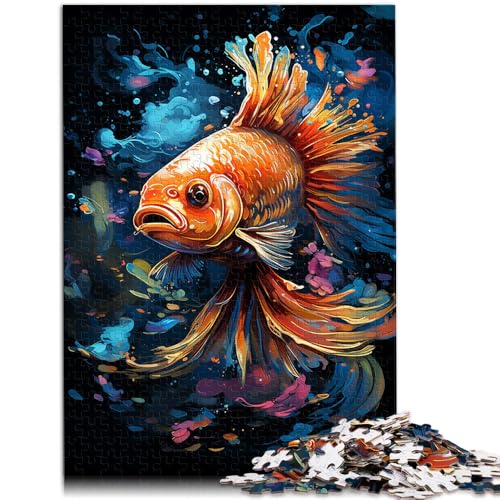 Puzzle für Erwachsene 1000 Teile Malen Farbe Goldfisch das Puzzle 50 x 75 cm Lernspiel für Geburtstag Weihnachten Puzzle für Erwachsene 1000 Teile Malen Farbe Goldfisch das Puzzle 50 x 75 cm Lernspiel für Geburtstag Weihnachten von DLBHSG