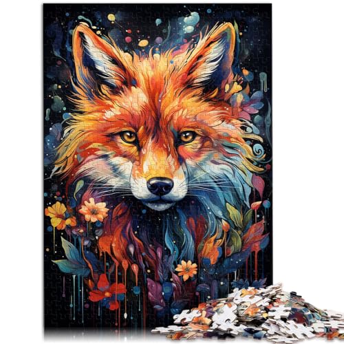 Puzzle für Erwachsene 1000 Teile Malen Farbfuchs Lernspiele Heimdekoration Puzzle 50 x 75 cm Fördert die Liebe zwischen Paaren Puzzle für Erwachsene 1000 Teile Malen Farbfuchs Lernspiele Heimdekoration Puzzle 50 x 75 cm Fördert die Liebe zwischen Paaren von DLBHSG