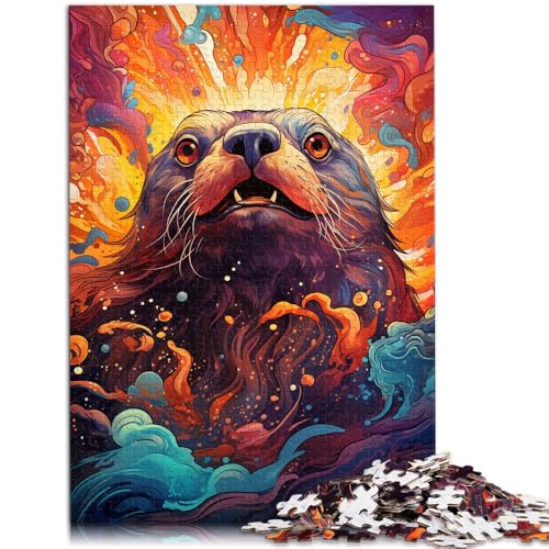 Puzzle für Erwachsene 1000 Teile Malen Seelöwe Familienspiel für und 50x75cm ganze Familie ab 14 Jahren Puzzle für Erwachsene 1000 Teile Malen Seelöwe Familienspiel für und 50x75cm ganze Familie ab 14 Jahren von DLBHSG