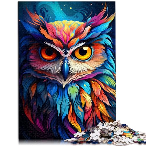 Puzzle für Erwachsene 1000 Teile Malerei Farbe Tier Eule Spielzeug Denkspiel 50 x 75 cm einzigartig Geburtstag und Geschenke für 14-Jährige Puzzle für Erwachsene 1000 Teile Malerei Farbe Tier Eule Spielzeug Denkspiel 50 x 75 cm einzigartig Geburtstag und Geschenke für 14-Jährige von DLBHSG