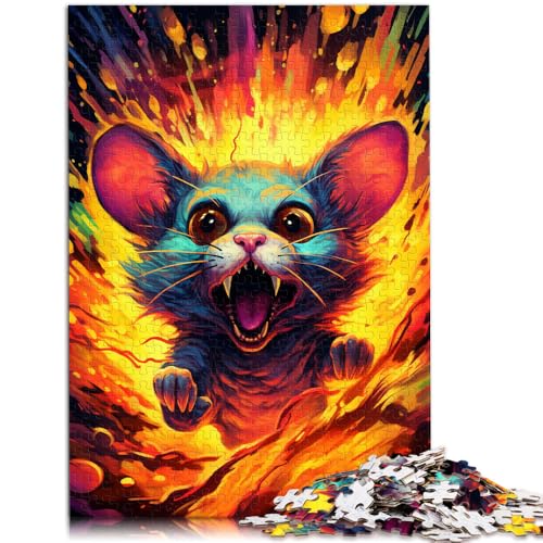 Puzzle für Erwachsene 1000 Teile Maus Spielzeug Lernspiele Stressabbau 26x38cm Einzigartige Geburtstags- und Geschenkideen für Teenager ab 14 Jahren von DLBHSG
