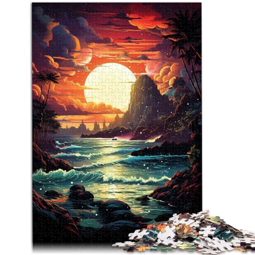 Puzzle für Erwachsene 1000 Teile Meeresparadies Lernpuzzle 50 x 75 cm Geburtstagsgeschenk Geschenke Wandkunst von DLBHSG