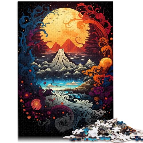 Puzzle für Erwachsene 1000 Teile Mondlichtlandschaft Heimdekoration Puzzle 50 x 75 cm einzigartige Heimdekoration und Geschenke Puzzle für Erwachsene 1000 Teile Mondlichtlandschaft Heimdekoration Puzzle 50 x 75 cm einzigartige Heimdekoration und Geschenke von DLBHSG