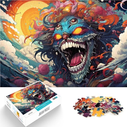 Puzzle für Erwachsene 1000 Teile Monster-Lernpuzzle 26 x 38 cm. Fördert die Liebe zwischen Paaren für 14-Jährige. Puzzle für Erwachsene 1000 Teile Monster-Lernpuzzle 26 x 38 cm. Fördert die Liebe zwischen Paaren für 14-Jährige. von DLBHSG