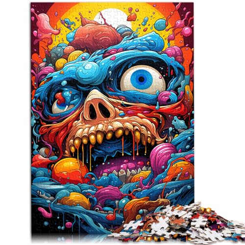 Puzzle für Erwachsene 1000 Teile Monster-Puzzle Kunstwerk 26 x 38 cm Herausforderung für die Gehirnintelligenz süchtig machendes Spielzeug für Teenager ab 14 Jahren Puzzle für Erwachsene 1000 Teile Monster-Puzzle Kunstwerk 26 x 38 cm Herausforderung für die Gehirnintelligenz süchtig machendes Spielzeug für Teenager ab 14 Jahren von DLBHSG
