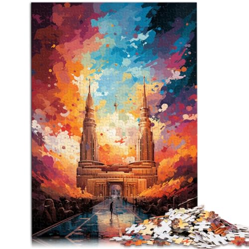 Puzzle für Erwachsene 1000 Teile Nationalpalast schwierig 26 x 38 cm Geschenke für Freunde und Familie geeignet für Teenager ab 14 Jahren Puzzle für Erwachsene 1000 Teile Nationalpalast schwierig 26 x 38 cm Geschenke für Freunde und Familie geeignet für Teenager ab 14 Jahren von DLBHSG