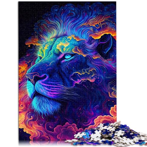 Puzzle für Erwachsene 1000 Teile Neonlöwe anspruchsvolles Spiel 50 x 75 cm anspruchsvolles Spiel und Familienspiel für Teenager ab 14 Jahren Puzzle für Erwachsene 1000 Teile Neonlöwe anspruchsvolles Spiel 50 x 75 cm anspruchsvolles Spiel und Familienspiel für Teenager ab 14 Jahren von DLBHSG