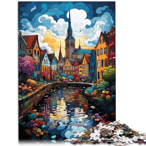 Puzzle für Erwachsene 1000 Teile Odense HC Lernspielzeug 26x38cm ganze Familie von DLBHSG
