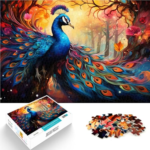 Puzzle für Erwachsene 1000 Teile Pfau Denksport-Puzzle 50 x 75 cm Stressabbau Urlaub zu Hause Zeitvertreib für Kinder ab 14 Jahren Puzzle für Erwachsene 1000 Teile Pfau Denksport-Puzzle 50 x 75 cm Stressabbau Urlaub zu Hause Zeitvertreib für Kinder ab 14 Jahren von DLBHSG
